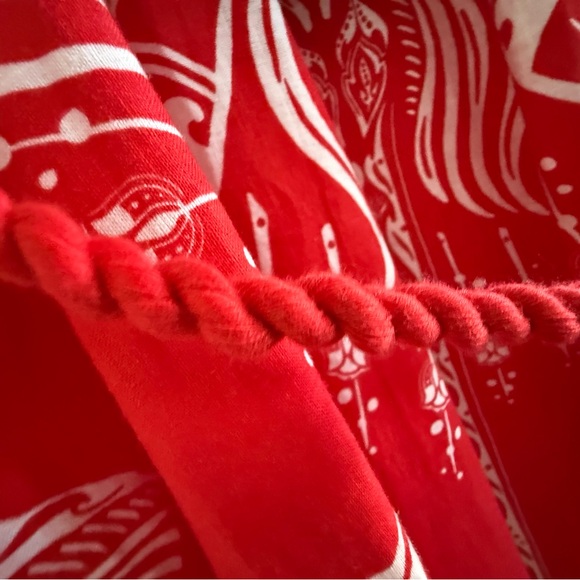 NWT Farm Rio “Majestic Coconut Tree” Red Maxi Dress in size XL 🌴❤️ - Picture 6 of 8